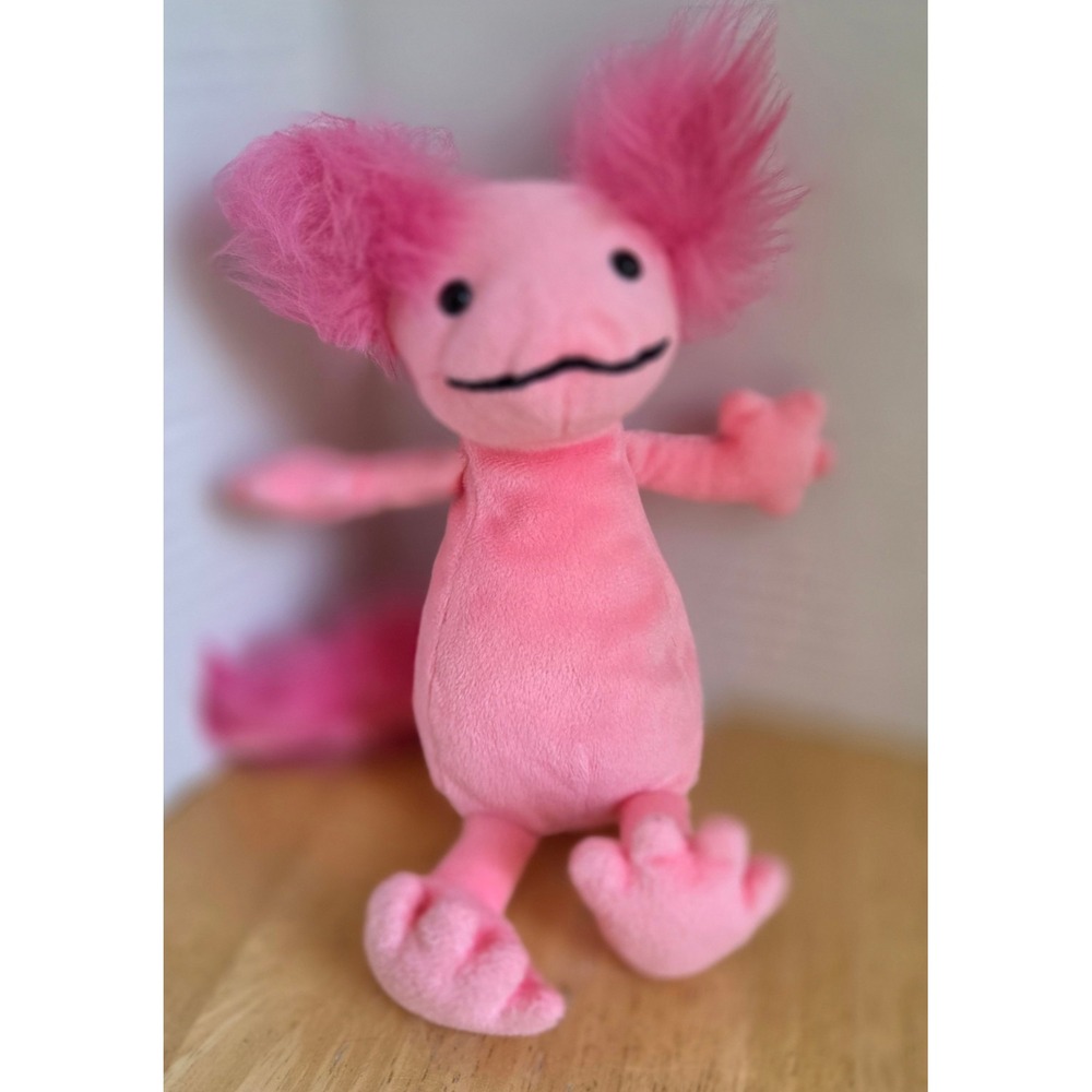 Jellycat Alice Axolotl Plush Small Pink Retired Stuffed Animal Rare HTF 8 inch